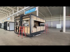 تهویه هوا هوشمند آبمیوه خانه کپسول پوپ پنجره شیشه گرم