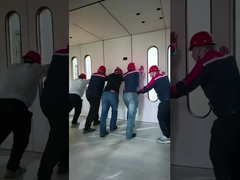 خانه های کپسول فضاپیما قابل تاشو Apple House کفپوش های SPC