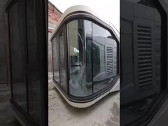 خانه های ضد آتش کپسول پیش ساخته گلامپینگ 29.6m2