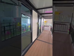 ODM خانه تاشو بسته بندی خانه های کانتینر گسترش