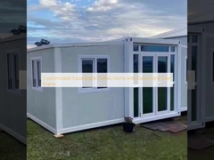 خانه های پیش ساخته قابل تنظیم و قابل گسترش با قاب فولاد گالوانیزه