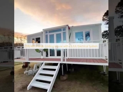 خانه تاشو 20 فوت/40 فوت با سیستم الکتریکی CE/UL