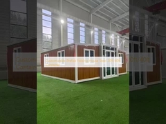 خانه تاشوی پیش‌ساخته قابل تنظیم کانتینری فولادی 20 فوت/40 فوت