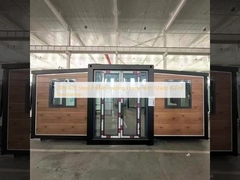 خانه تاشو 20 فوت/40 فوت فولاد با مقاومت در برابر آتش درجه A