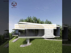 پانل ساندویچی پشم سنگ دیواری، سازه اصلی غلاف فضایی مدرن، پانل ساندویچی فولادی برای راه حل های زندگی مدرن