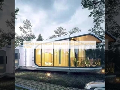 خانه کپسول فضایی قابل حمل با ظرفیت 8 تن و قاب فولادی