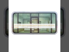 خانه کپسولی سیب آلیاژ آلومینیوم 6 متر در 3.3 متر با انرژی خورشیدی