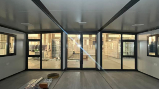 راه اندازی آسان کانتینر 20 فوتی خانه تاشو