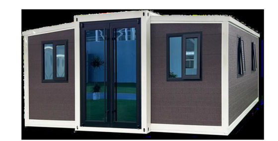 خرید سقف فلزی لوله دار 40ft مخزن قابل گسترش خانه با سیستم الکتریکی و 32A محافظت از نشت online manufacture