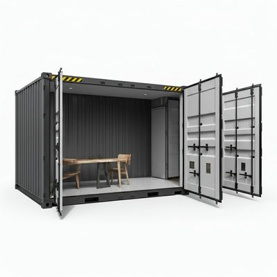 خرید کانتینرهای حمل و نقل 40ft تبدیل شده فلت پیک مسکن موقت خانه online manufacture
