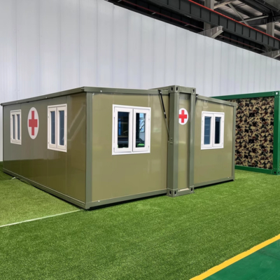 خرید خانه پیش‌ساخته تاشوی مدرن و قابل تنظیم با سازه فولادی online manufacture