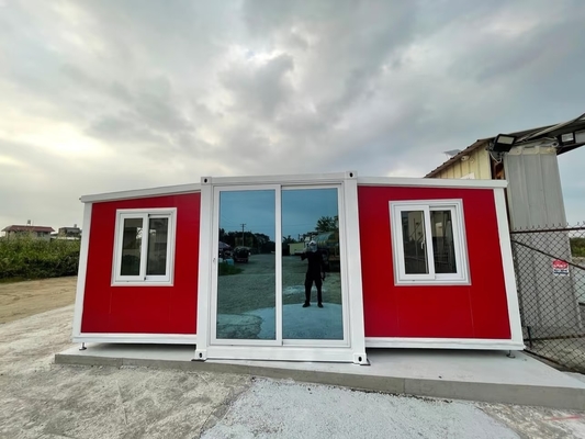 خرید Expandable Prefab Homes with 18.5 Square Meter Space Excellent Insulation for Militarized Base Use online manufacture