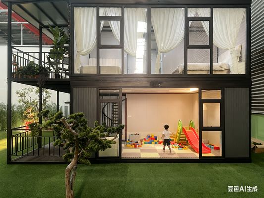 خرید 2 KN/m2 طبقه اجازه بارگذاری قابل گسترش حمل و نقل خانه کانتینر با قدرت و دوام طولانی مدت تولید آنلاین