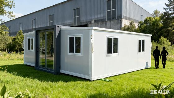 خرید Foldable 20ft Container House with More Than 20 Years Lifespan L5900*W2220*H2480mm Folded Size and 2.0mm Top Beam Bending Parts تولید آنلاین
