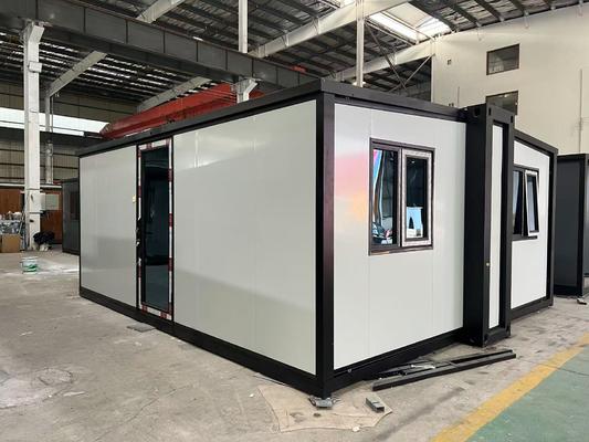 خرید Expandable Prefab Homes with 12KW Power Consumption 27.5 ㎡ Floor Area for 2-4 People Capacity تولید آنلاین
