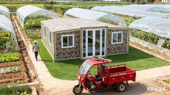 خرید پانل های ساندویچی EPS 75 میلی متری و درب تک فولادی در کانتینر 20 فوتی تاشو با تراس قابل تنظیم تولید آنلاین