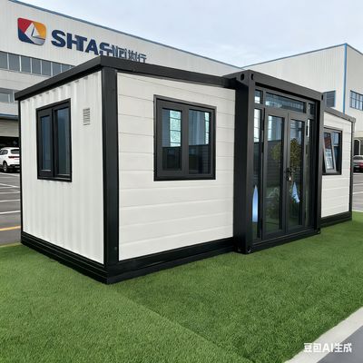خرید Rugged and Durable Foldable Modular Home with 1 Year Warranty and More Than 30 Years Life in L2950*W6300*H2480 Size تولید آنلاین