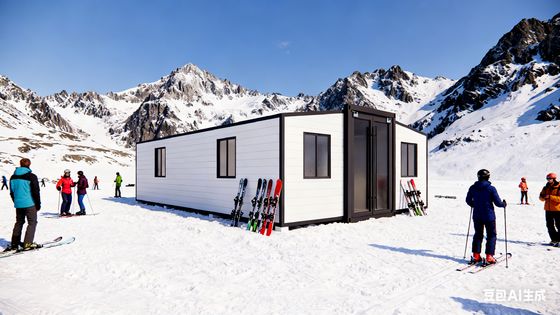 خرید 3.75 Tons Weight Prefab Folding House with L9000*W6220*H2480mm Expanded Size and L8540*W6060*H2240mm Internal Dimensions تولید آنلاین