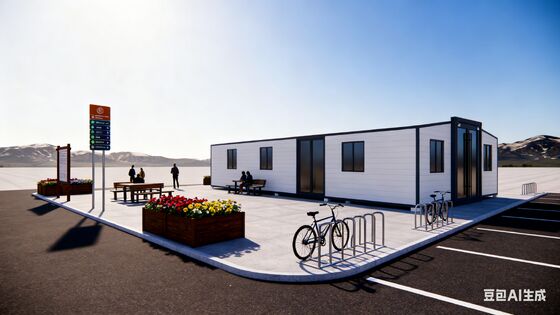 خرید 40ft Expandable Container Home with Dry And Wet Separation Bathroom Customized Wiring Solutions and Steel Single Door تولید آنلاین