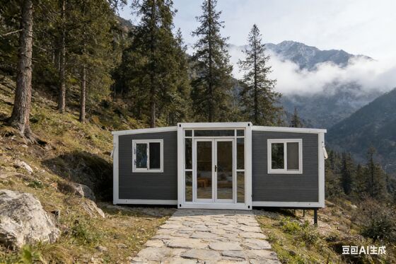 خرید کانتینر تاشو 20ft با حمام جدا کننده خیس و خشک و 37 متر مربع سطح در قاب فولاد سبک گالوانیزه تولید آنلاین