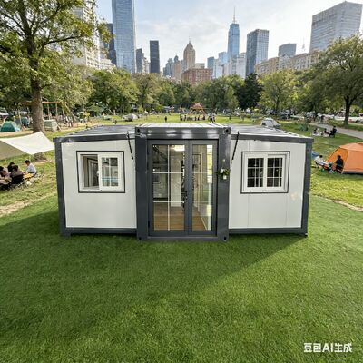 خرید Foldable 20ft Container with 37 Square Meters Floor Area Waterproof And Rust-resistant Pre-assembled Components for Flexible Shipping and Storage تولید آنلاین