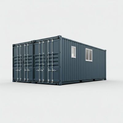 OEM Flatpack قابل تاشو تبدیل شده کانتینرهای حمل و نقل خانه 40ft