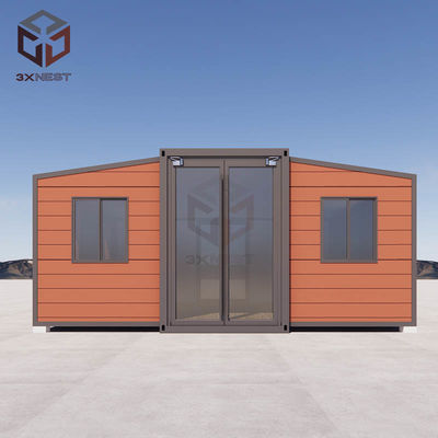 کابین کانتینر قابل گسترش با تراس قابل تنظیم