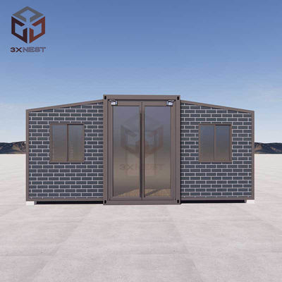2200mm W قاب قاب قابل تاشو خانه کوچک خانه موبایل ضد طوفان
