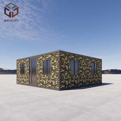 خانه تاشو تخت قابل جابجایی کانتینر قابل گسترش صرفه جویی در فضا