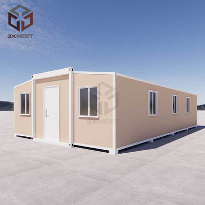 کانتینر قابل گسترش 40FT ساخته شده در خانه مقاوم به خراش