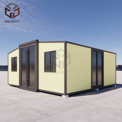 حمل و نقل قابل تاشو 20ft کانتینر آماده ساخته شده قابل تاشو خانه همراه