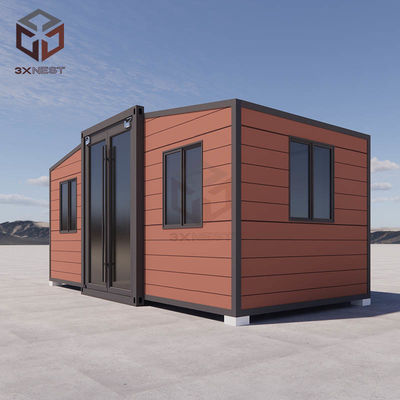 خانه قابل گسترش کانتینر پایدار استون خانه قابل گسترش پیش ساخته 10ft