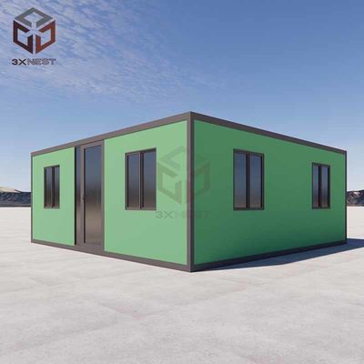 فولاد گالوانیزه خانه تاشو 20 فوت خانه کانتینر قابل گسترش