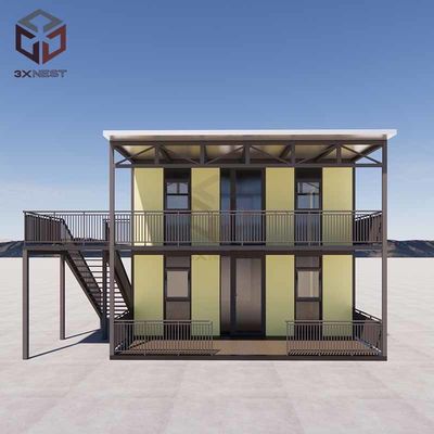 خانه کانتینری 20 فوت پیش ساخته با کف کاشی سرامیکی