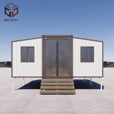 پیش ساخته شده حمل و نقل قابل تاشو 20ft کانتینر خانه چند اتاق واحد سفارشی