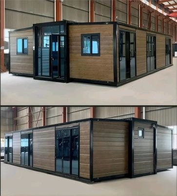 خانه کانتینر قابل گسترش 30FT آلومینیوم آلیاژ پنجره کششی برای پروژه های خود را