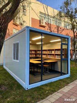 خانه پیش ساخته قابل گسترش با ابعاد داخلی 5630 * 2230 * 2515mm عایق حرارتی 0.043W / m.K و بار زنده سقف 0.5KN / m2