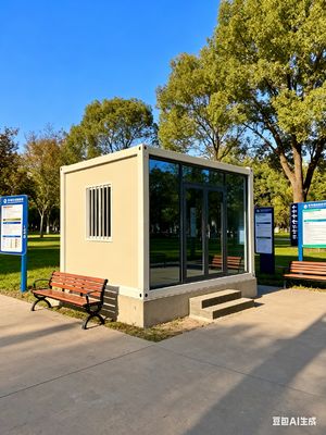 خانه تاشو تخت با قفل درب فولادی زمین بار زنده 2.0KN / m2 در داخل ابعاد 5630 * 2230 * 2515mm مقاومت در برابر باد 0.5KN / m2