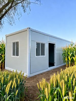 خانه تاشو مدرن با ابعاد 5800*2400*2896mm سطح لرزه ای 8 و مقاومت در برابر باد 0.5KN / m2