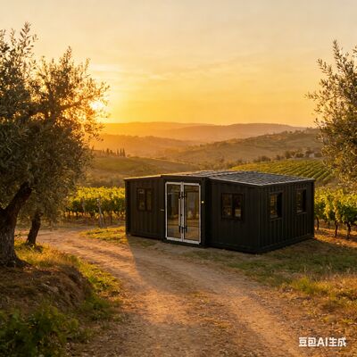 کانتینر 20 فوتی ضد حریق و تاشو با چیدمان قابل تنظیم و طراحی قابل انباشته شدن برای انبارش و حمل و نقل کارآمد