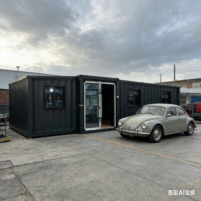 عایق حرارتی و صوتی قاب قابل تاشو 20ft با طرح سفارشی برای آپارتمان هتل دفتر خانگی