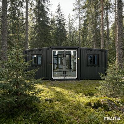 کانتینر 20 فوت قابل انعطاف با قاب کاملاً گالوانیزه و سقف ساندویچ پنل EPS / PU / Rock Wool